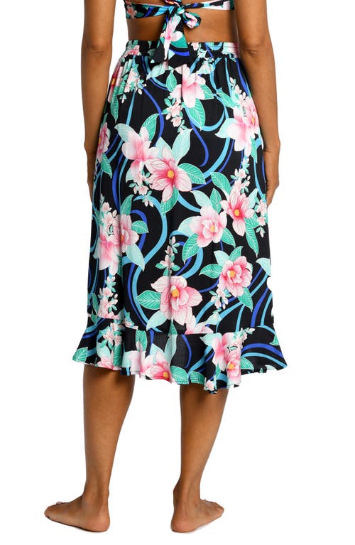 LA BLANCA LA BLANCA NIGHTFALL FLOUNCE COVER-UP SKIRT