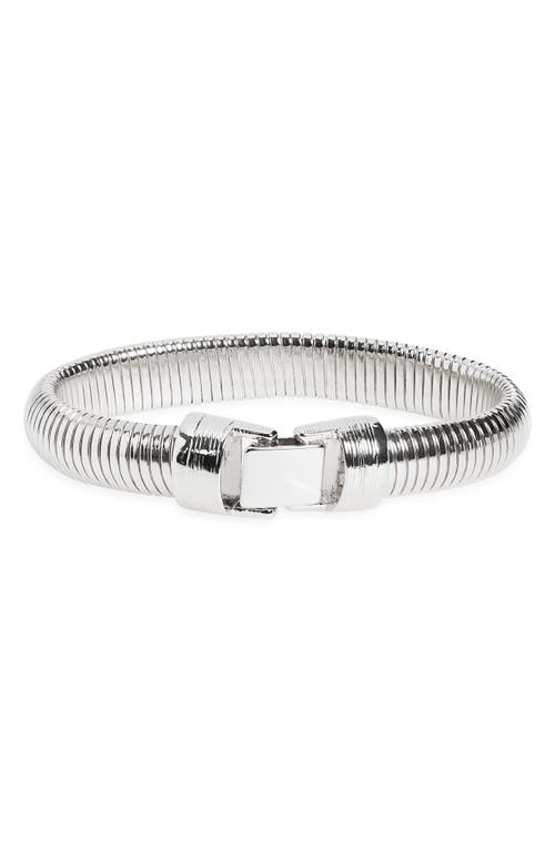 Open Edit Omega Chain Bracelet In Silver