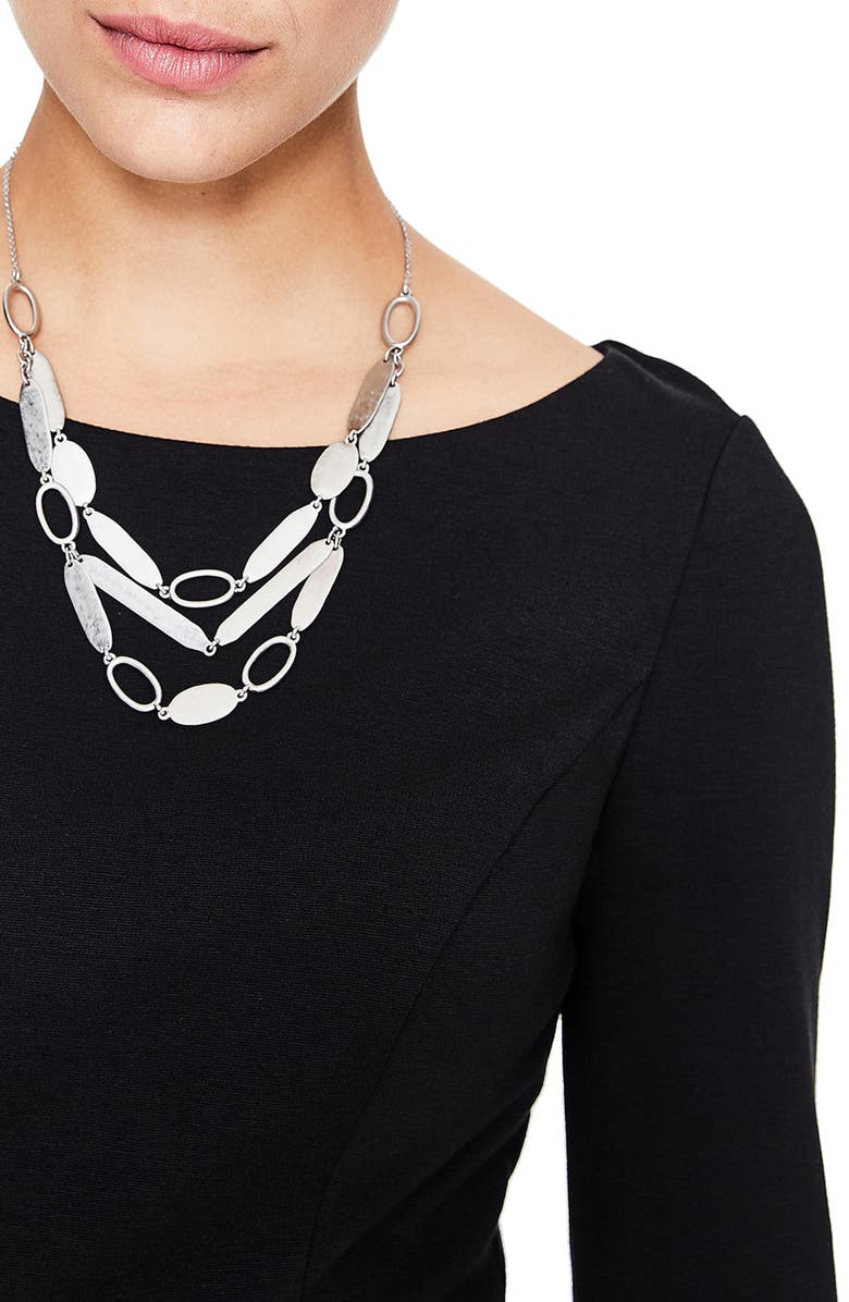 Boden Claudia Colorblock Ponte Midi Dress, Alternate, color, 