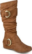Journee Collection JOURNEE Jester Side Buckle Tall Boot