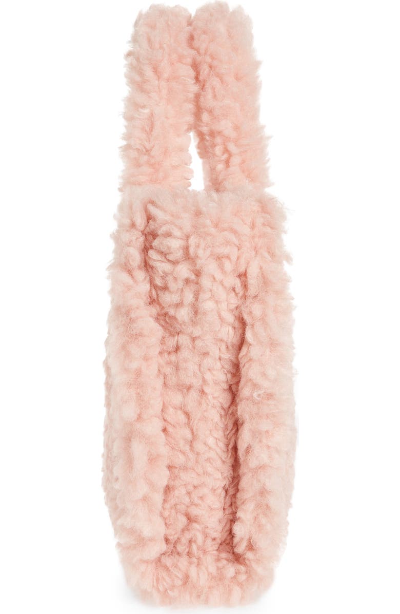 Stand Studio Medium Lolita Faux Sherling Tote, Alternate, color,