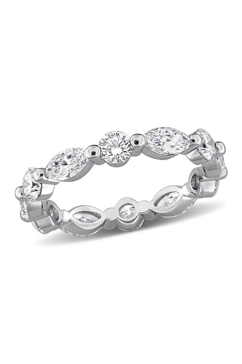 2-1/6 CTW Lab Grown Diamond Eternity Ring 14k, Main, color, White Gold