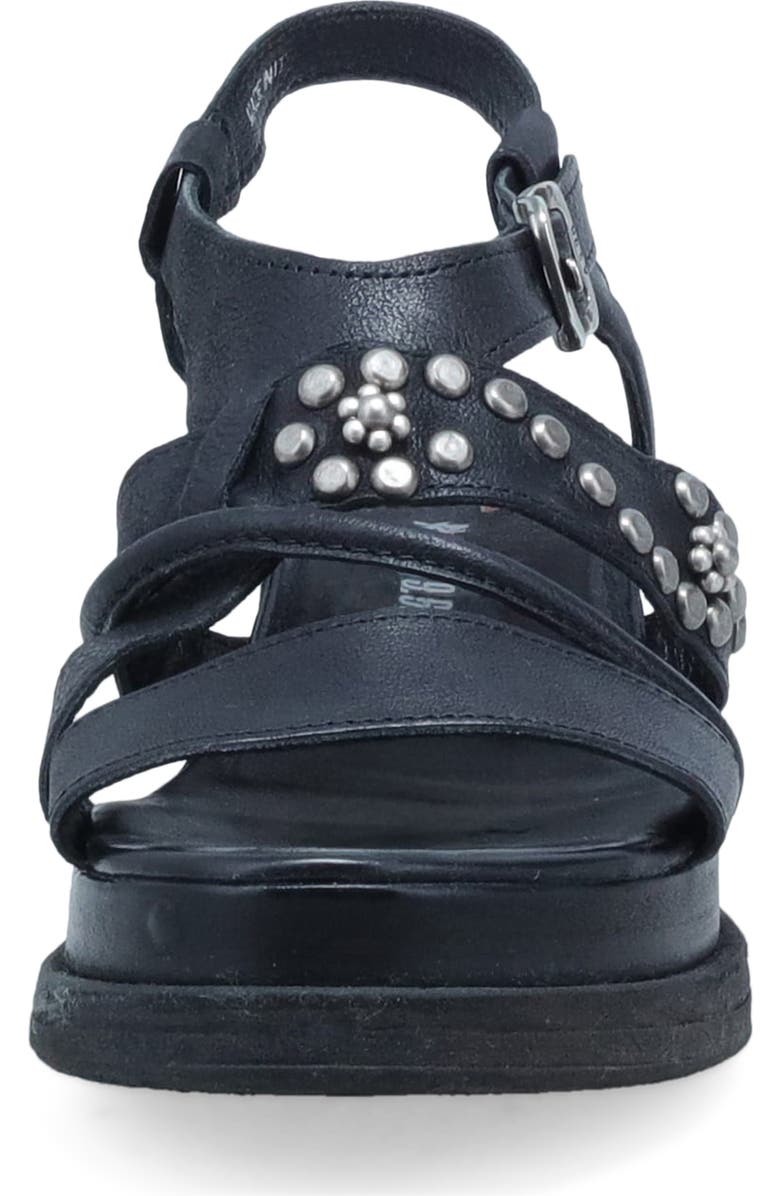 A.S.98 Lowman Platform Sandal, Alternate, color, Black