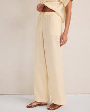 Haven Well Within Linen Wide Leg Pants