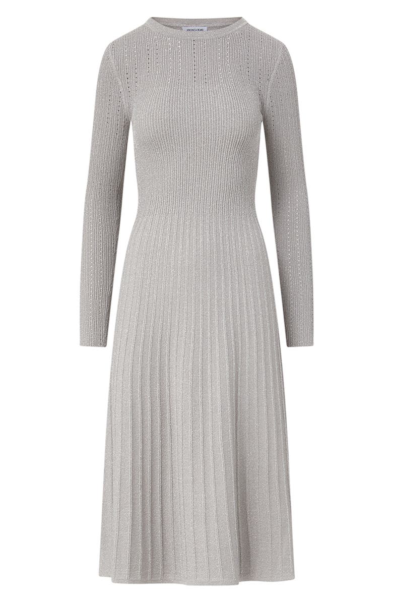 Veronica Beard Nami Long Sleeve Knit Sweater Dress, Main, color, 