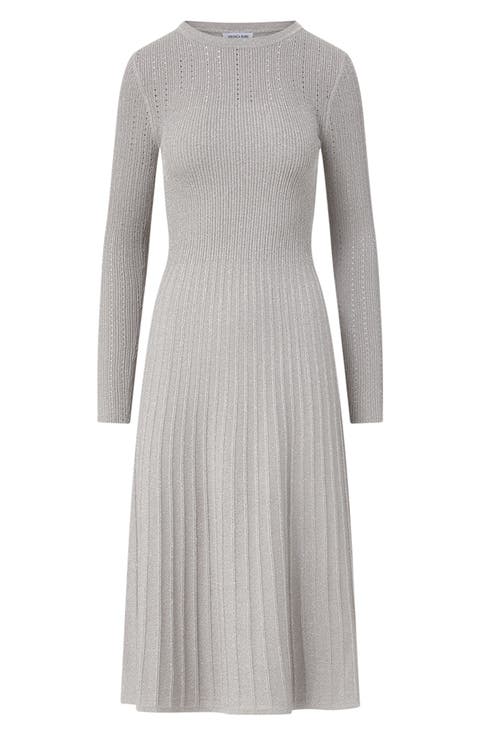 Nami Long Sleeve Knit Sweater Dress