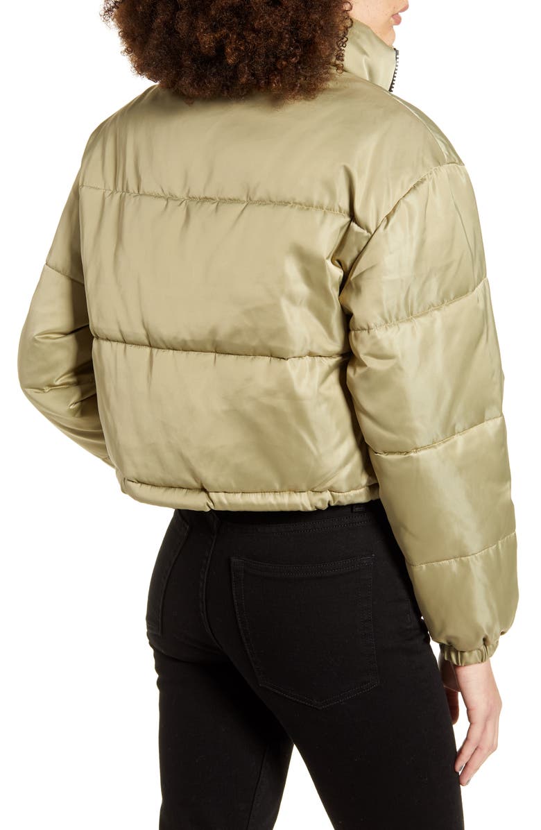 BDG Urban Outfitters Crop Puffer Jacket, Alternate, color, 