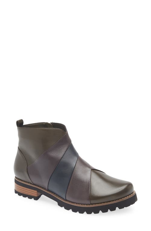 Regarde Le Ciel Layla Lug Sole Bootie In Multi