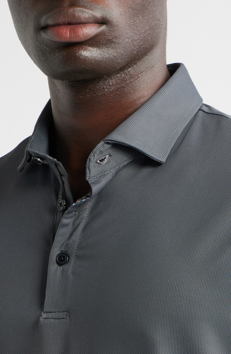 Stone Rose Bird's Eye Performance Polo, Alternate, color, 