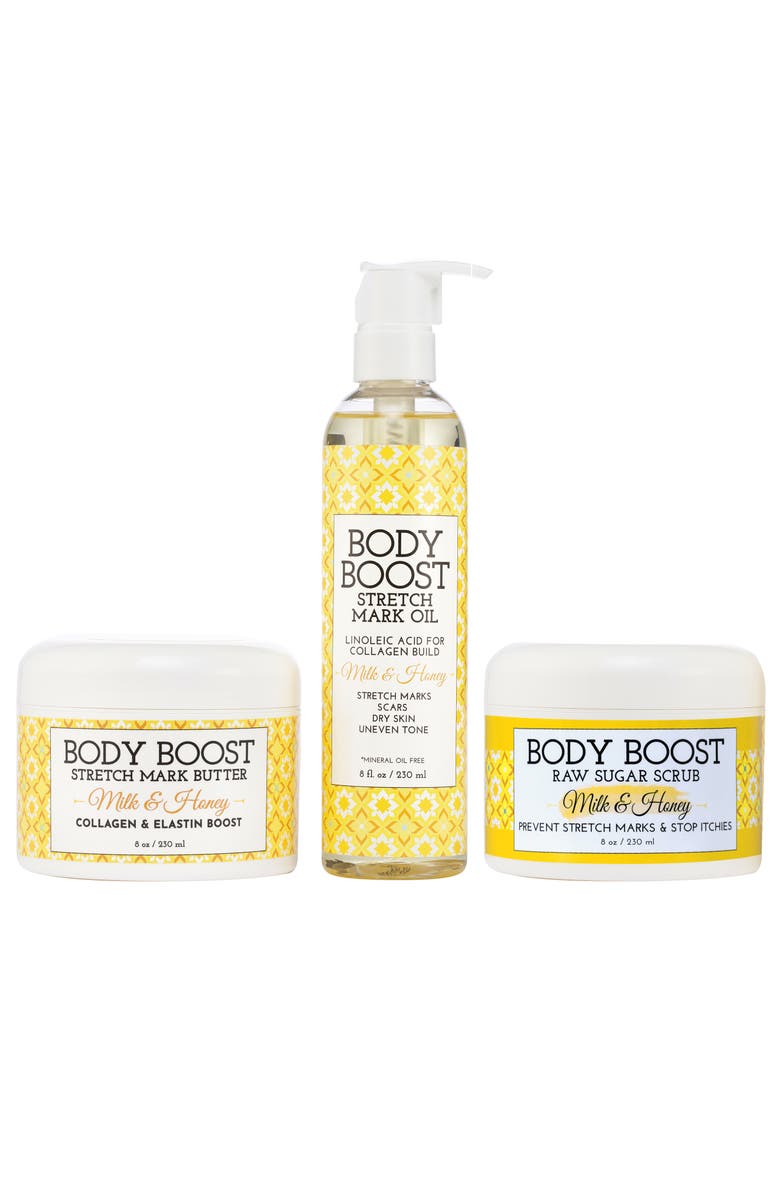 basq NYC Body Boost Bump Love Kit, Main, color, White