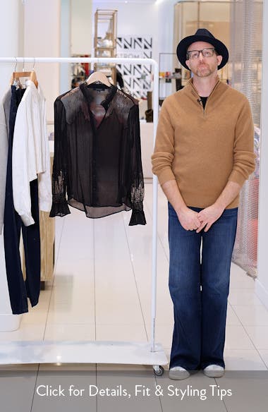 全国送料無料・イイ店 AllSaints Rory Nordstrom | Shirt Lace トップス