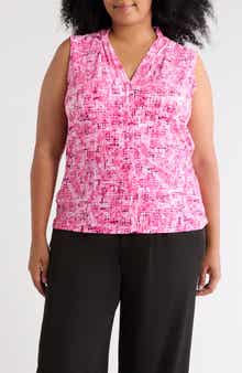 Printed Sleeveless Top