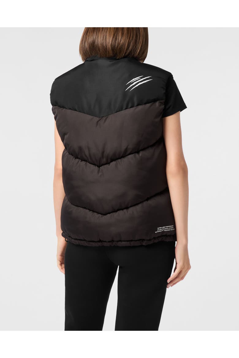Short Vest Training Women, Alternate, color, black