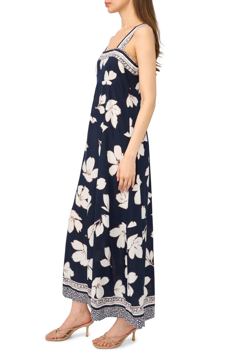 Wide Strap Maxi Dress, Alternate, color, CLASSIC NAVY