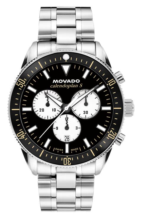 Calendoplan S Chronograph Bracelet Watch, 42mm