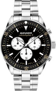 Movado Calendoplan S Chronograph Bracelet Watch, 42mm