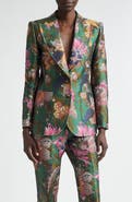 Etro Floral Jacquard Blazer