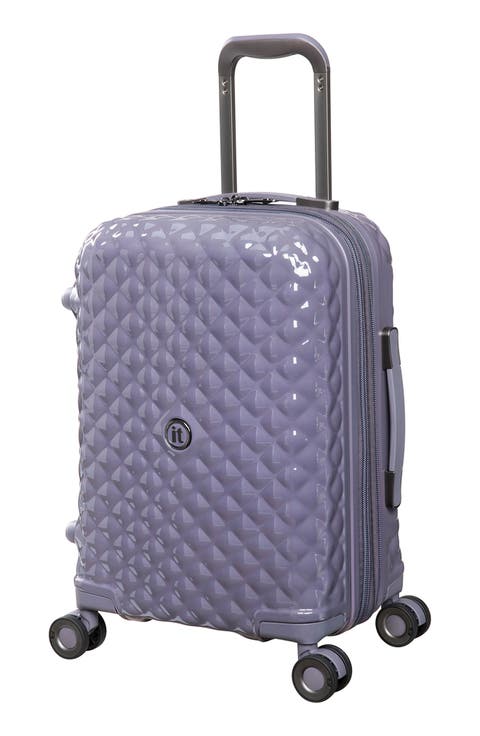 Glitzy 21-Inch Hardside Carry-On Luggage