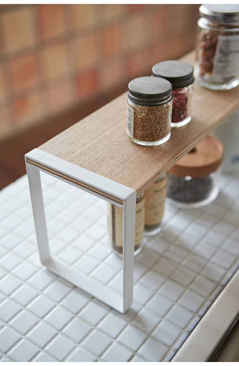 Yamazaki Single Tier Riser, Alternate, color, White