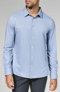 7 Diamonds Wilhelm Geo Print Wrinkle Resistant Performance Button-Up Shirt