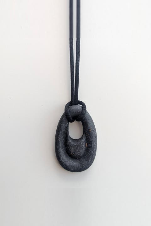 Ripple Concrete Necklace