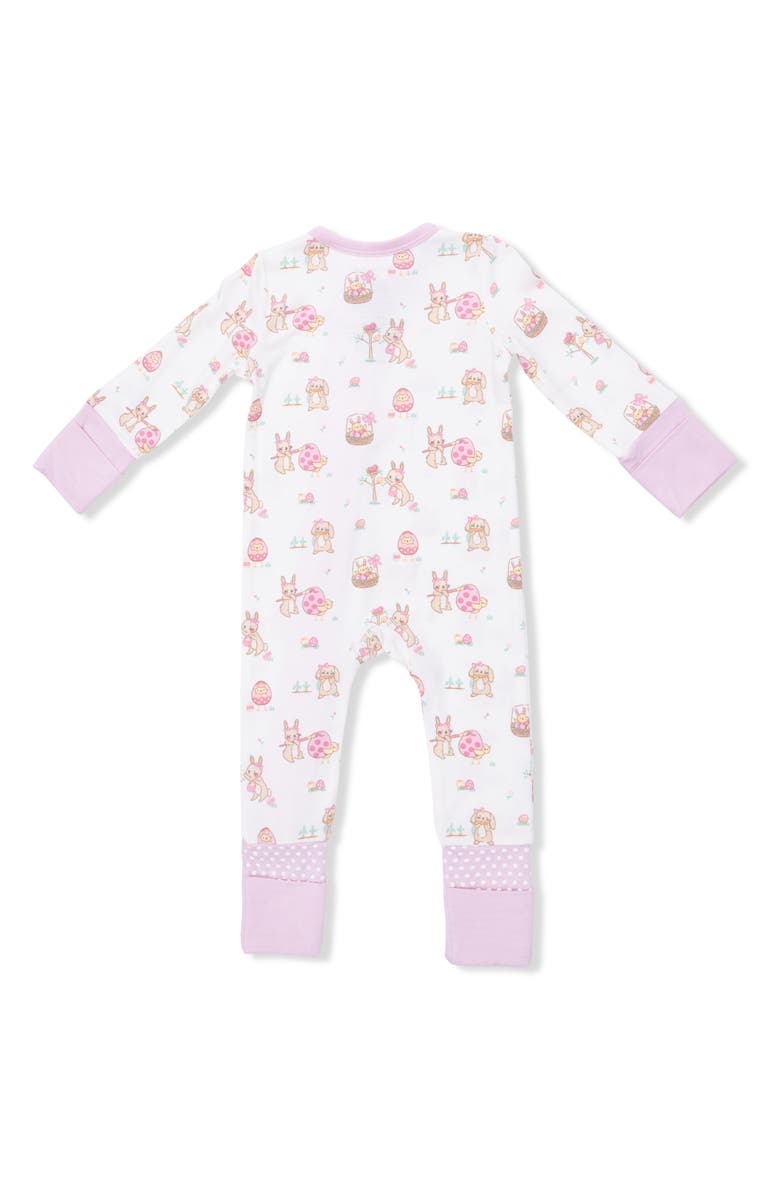 Angel Dear Easter Egg Hunt Convertible Romper, Alternate, color, Ivory