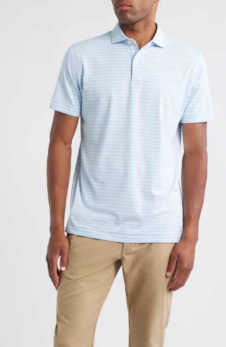 Peter Millar Chase Stripe Performance Jersey Polo