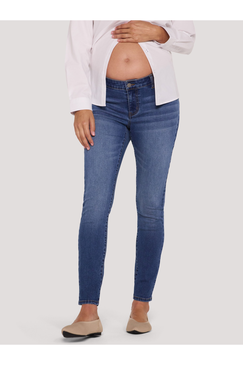 Under the Belly Ankle Skinny Jeans, Main, color, Medium Wash