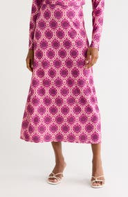 AREA STARS Mara Fleur Maxi Skirt