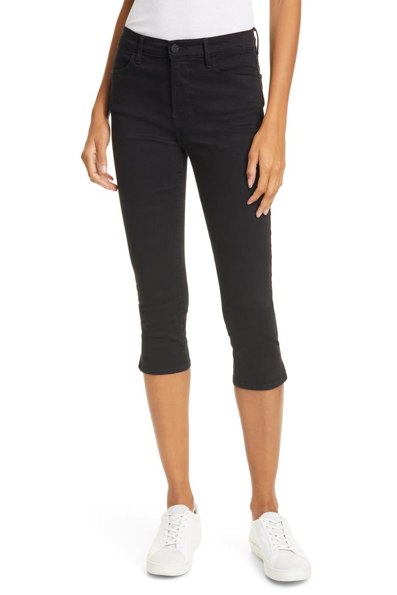 Le High Pedal Pusher Jeans, Main, color, FILM NOIR