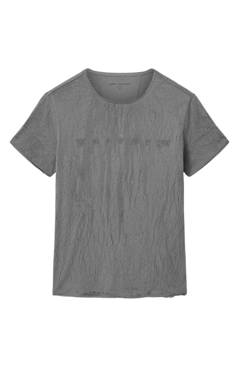 John Varvatos Raw Edge Graphic T-Shirt, Alternate, color, 