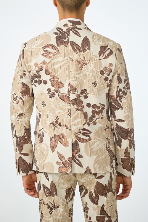 Mr Turk Thurston Tailored Jacquard Blazer In Multi