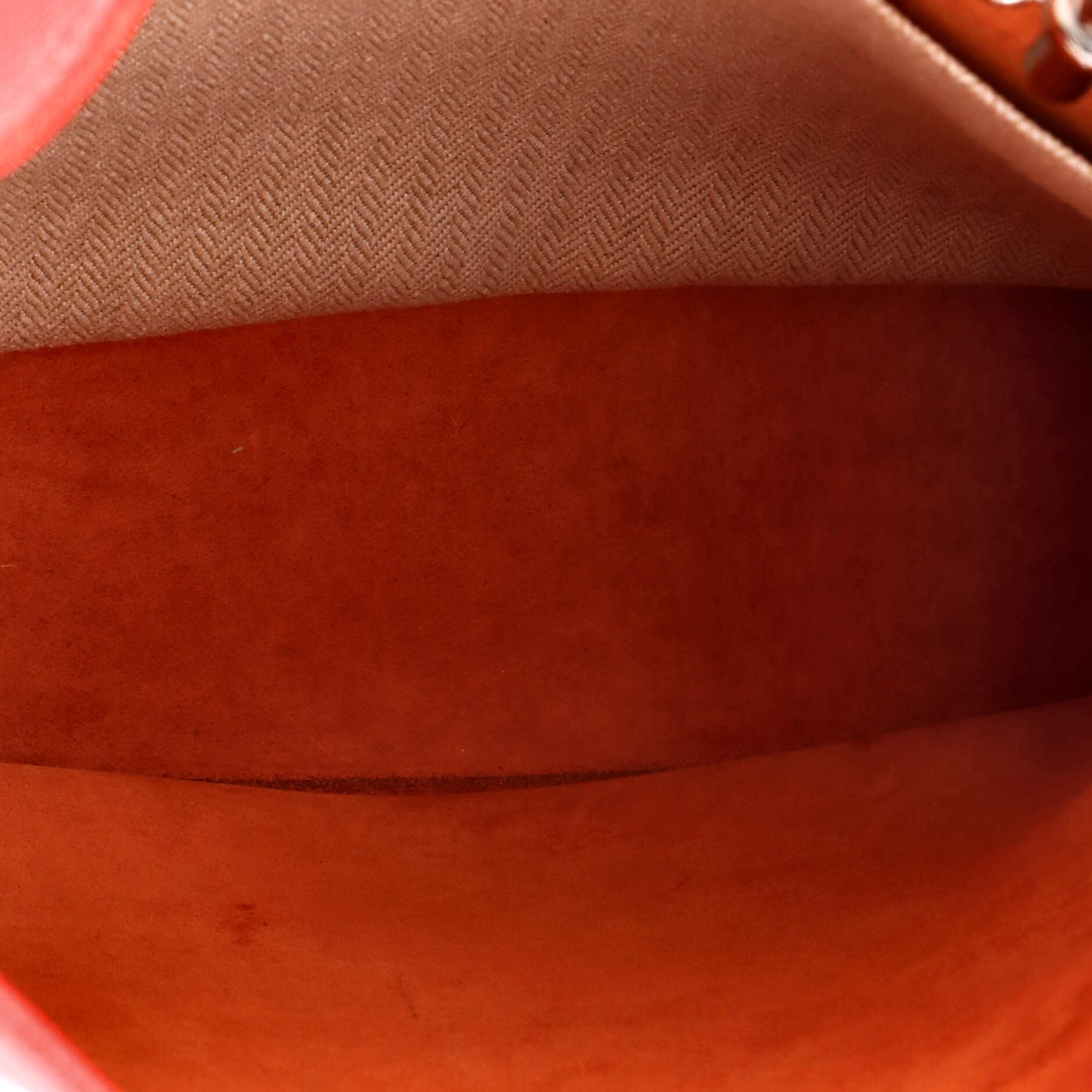 Pre-Owned Hermes Vespa Bag Epsom PM, Alternate, color, Rouge Vif