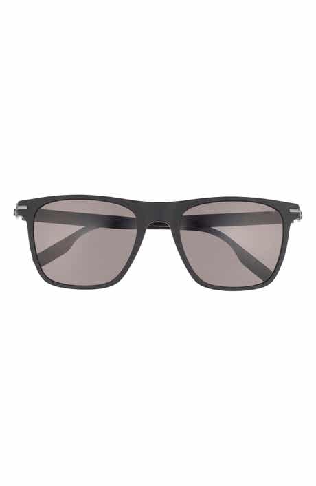 Montblanc 55mm Square Sunglasses