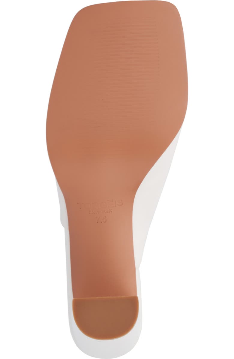 TORGEIS Darla Slide Sandal, Alternate, color, White