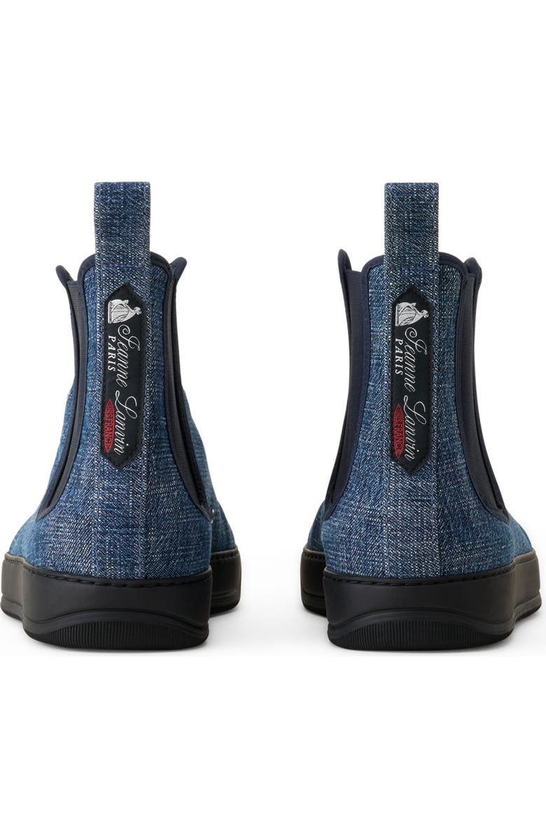 Lanvin Dbb1 High Top Denim Sneakers, Alternate, color, Blue Denim