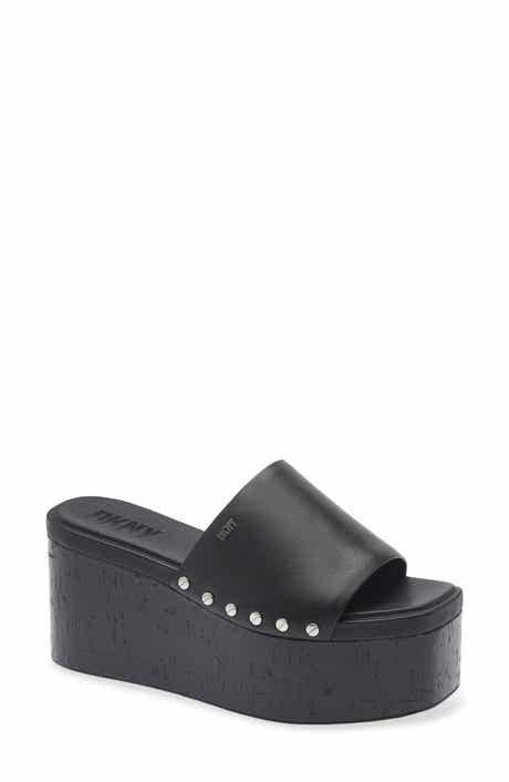DKNY Alvy Platform Slide Sandal