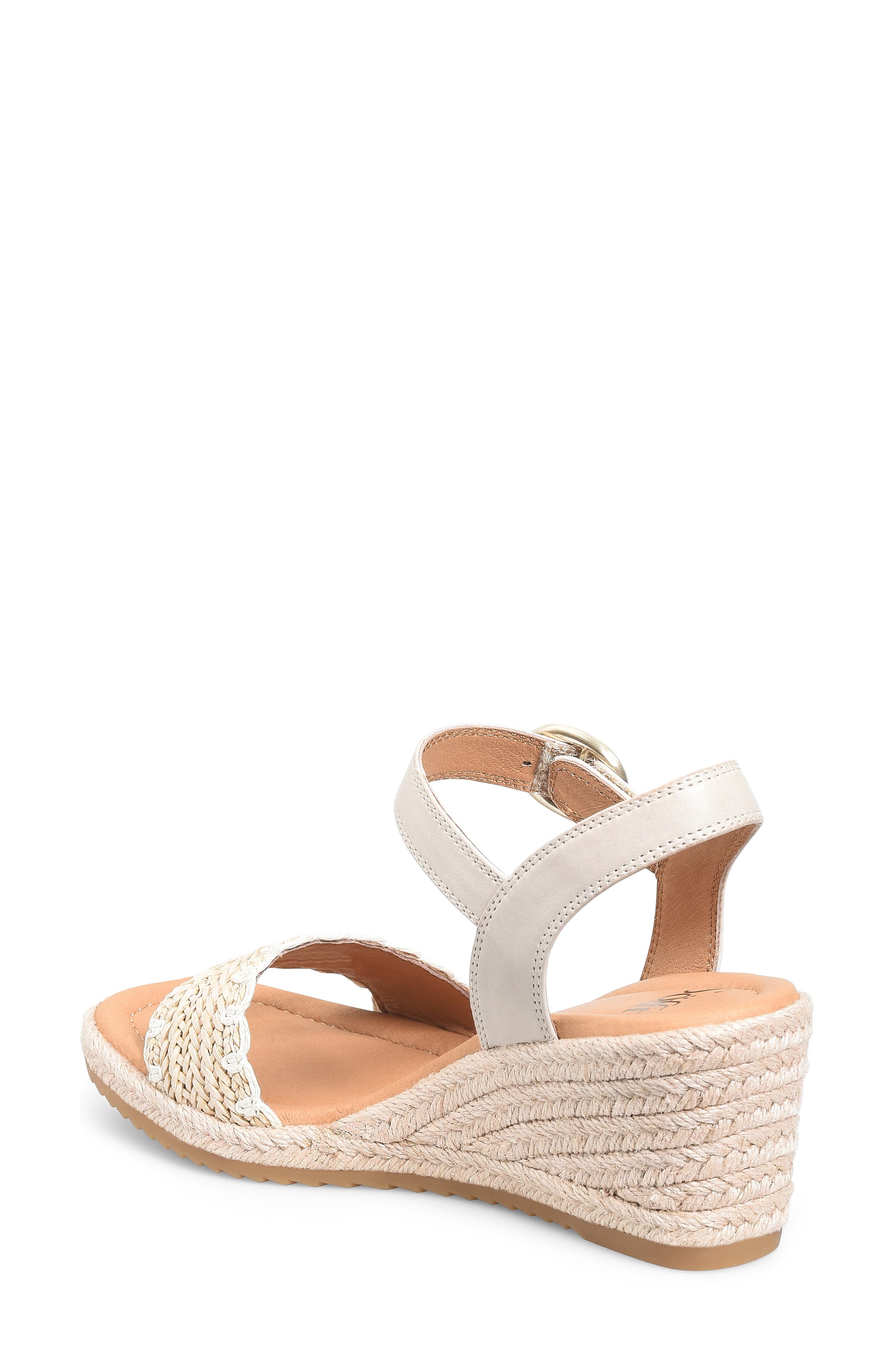 Söfft Inez Wedge Sandal, Alternate, color, Beige/ Latte