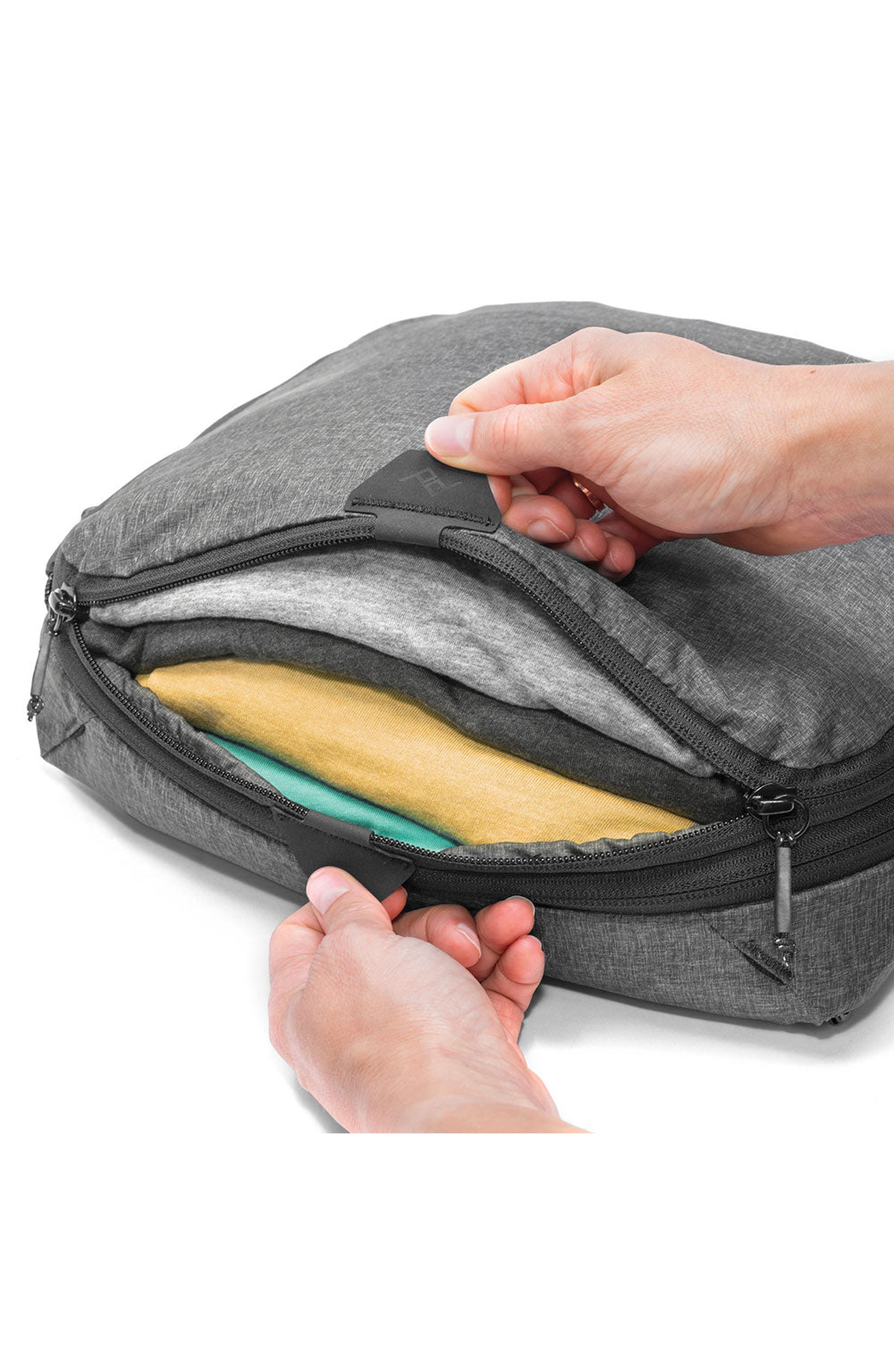 Peak Design Packing Cube, Alternate, color, Charcoal