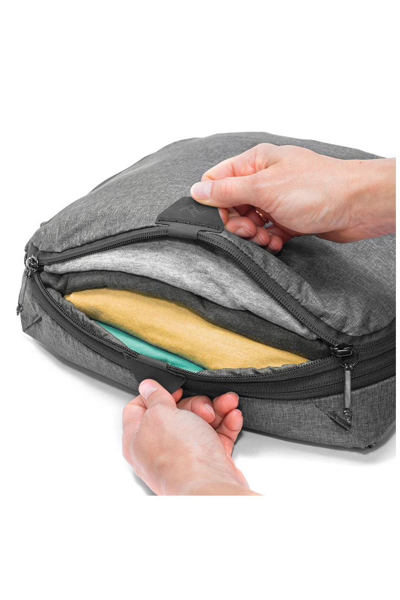 Packing Cube, Alternate, color, Charcoal - Large