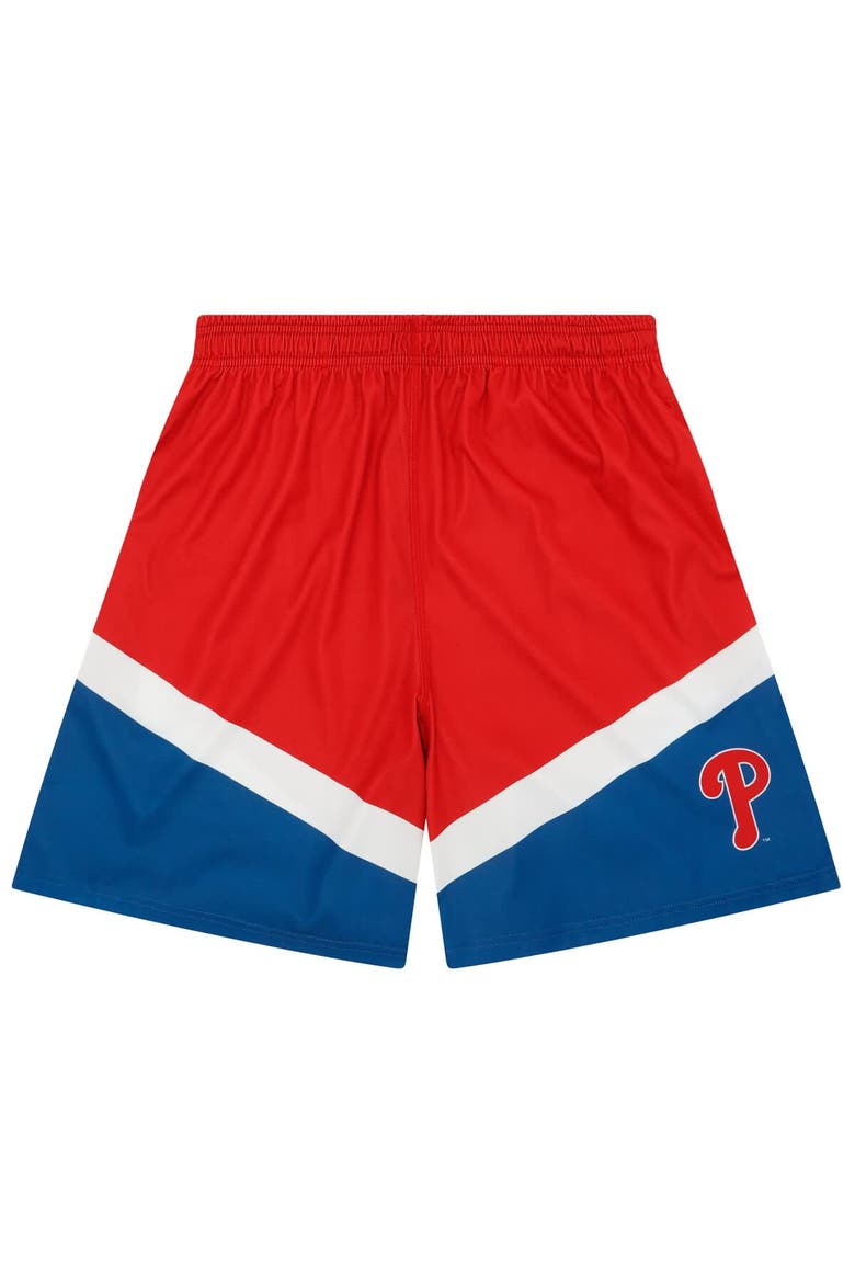 Men's FOCO  Red Philadelphia Phillies Colorblocked Shorts, Alternate, color, Red