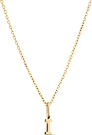 Ana Luisa Letter Necklace - Gold Letter Necklace