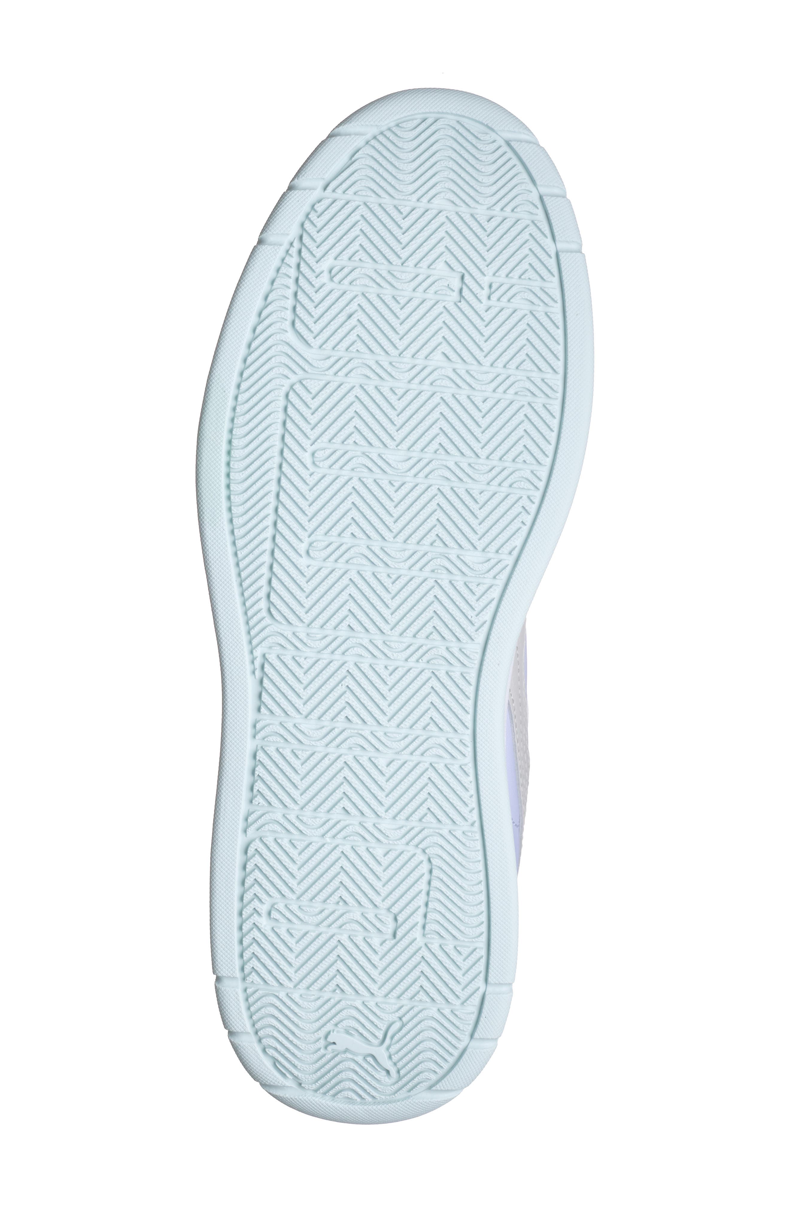 PUMA Court Lally Skye Platform Sneaker, Alternate, color, Puma White-Feather Gray- Blue