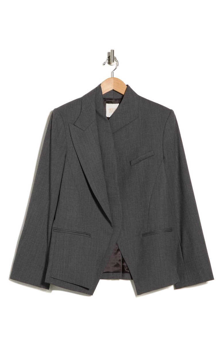 TWP Mick's Wife Blazer, Main, color, Medium Heather Grey