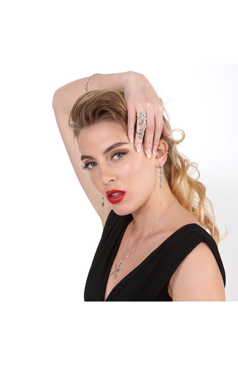 Lucy Quartermaine Splash Pendant 1, Alternate, color, Sterling Silver