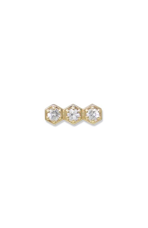 Anzie Jac + Jo Mini Bolt Single Stud Earring