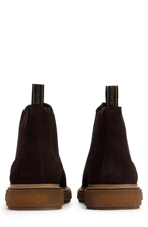 Barbour Tinstone Lugged Chelsea Boot In Black