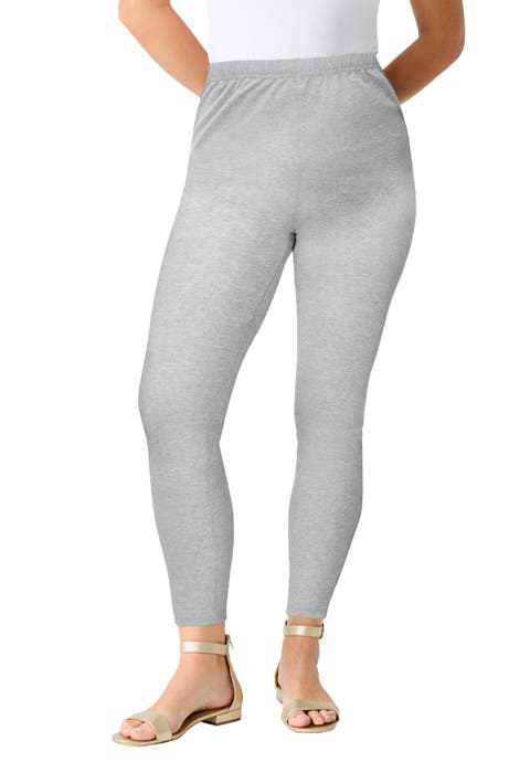 Plus Size Essential Stretch Ankle Length Pull-On Legging