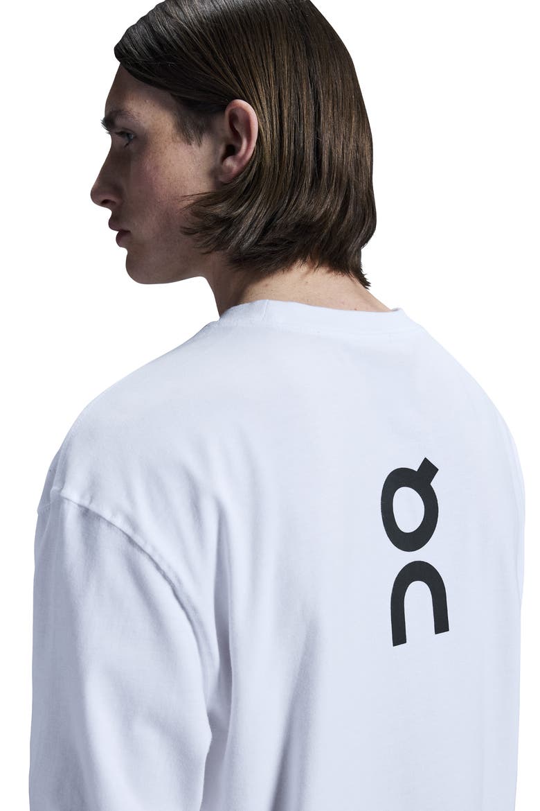 Club Long-T Organic Cotton T-Shirt, Alternate, color, WHITE