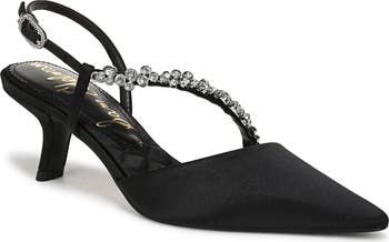 ★SUECOMMA BONNIE★ Strap sling back shoesblack DG2DS25007BL Sam Edelman Bonnie Slingback Pointed Toe Pump (Women